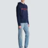 Huvtröja med tryck från Balmain Paris Huvtröja med tryck från Balmain Paris