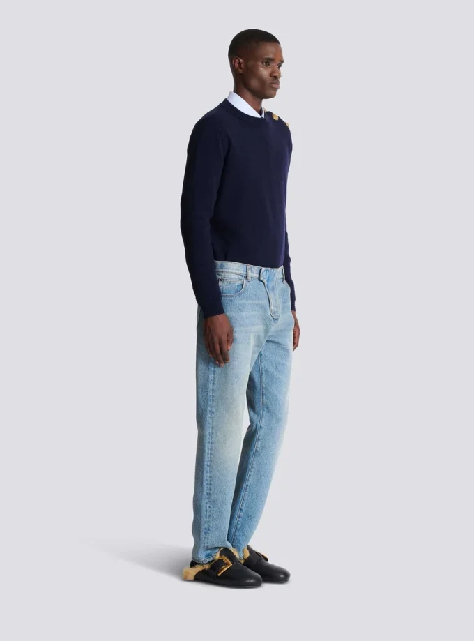 Jeans i normal passform Jeans i normal passform