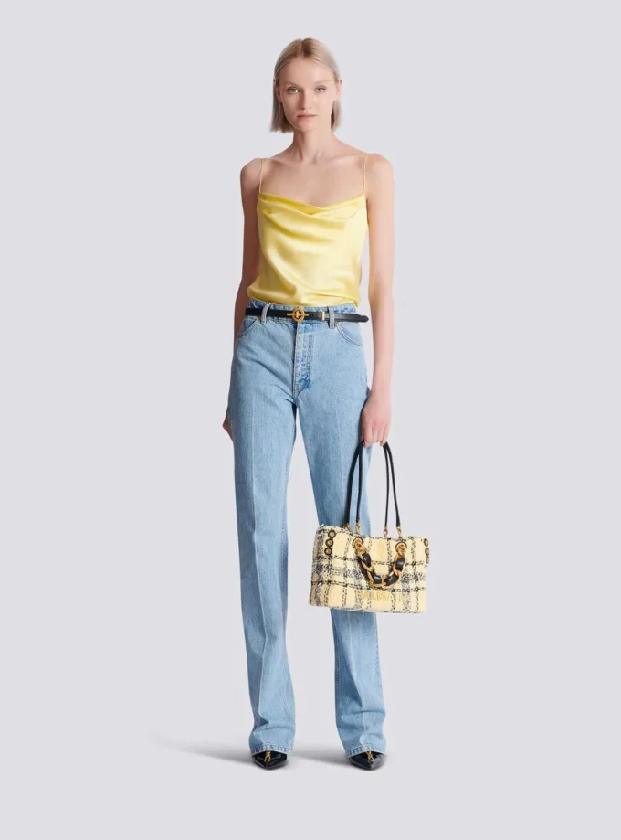 Jeans med hög midja Jeans med hög midja