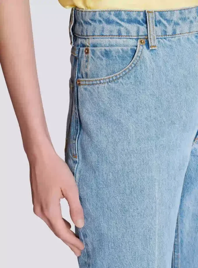 Jeans med hög midja Jeans med hög midja