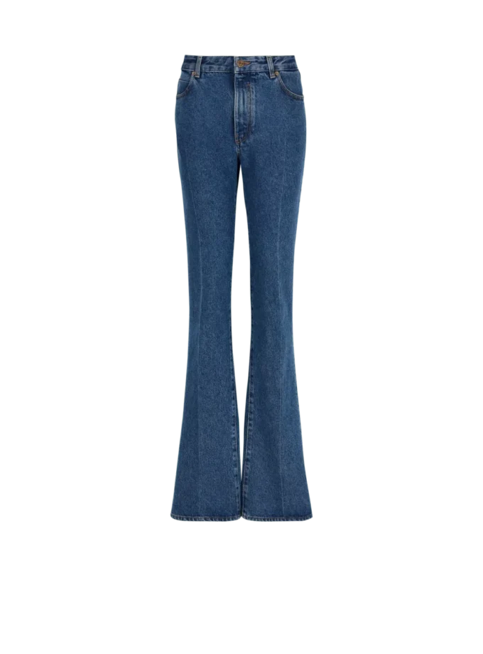 Jeans med raka ben