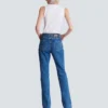 Jeans med raka ben