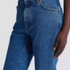 Jeans med raka ben