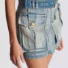 Jeanskjol med fickor