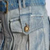 Jeanskjol med fickor