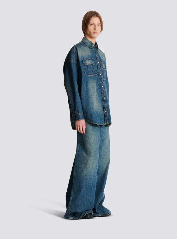 Jeansskjorta