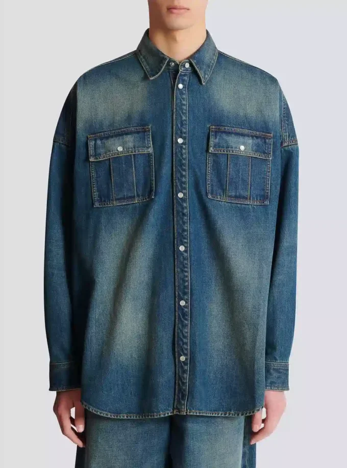 Jeansskjorta