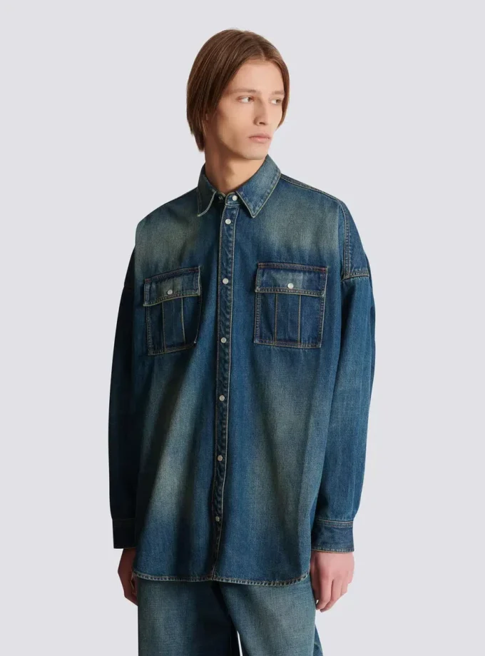 Jeansskjorta