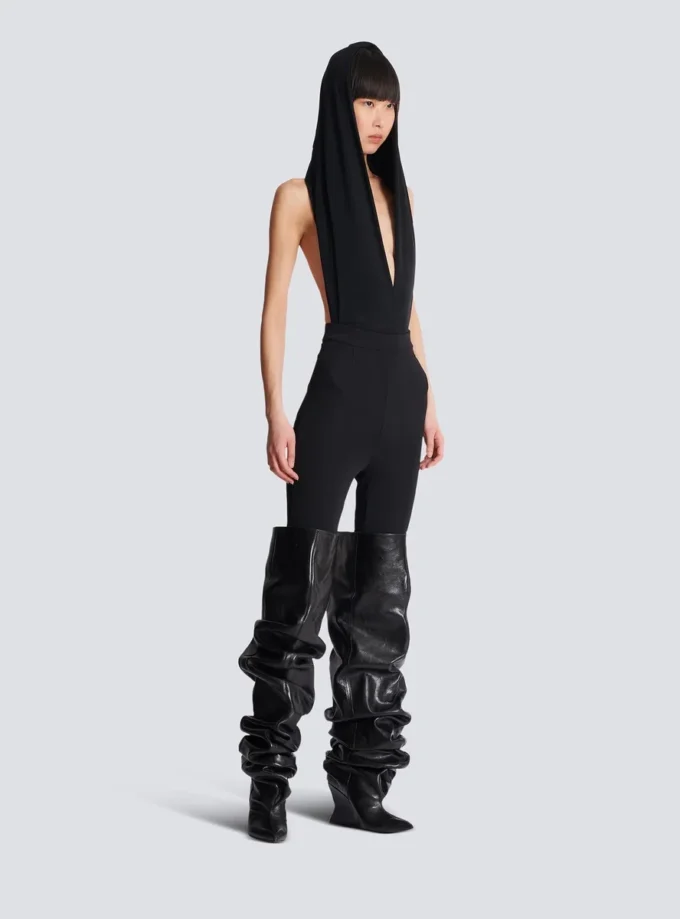 Jersey-leggings med hällor Jersey-leggings med hällor