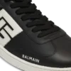 Kalvskinn Balmain Swan sneakers
