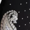 Kjol med broderat paisleymönster och stjärnor Kjol med broderat paisleymönster och stjärnor