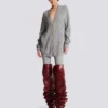 Knäppt kashmircardigan