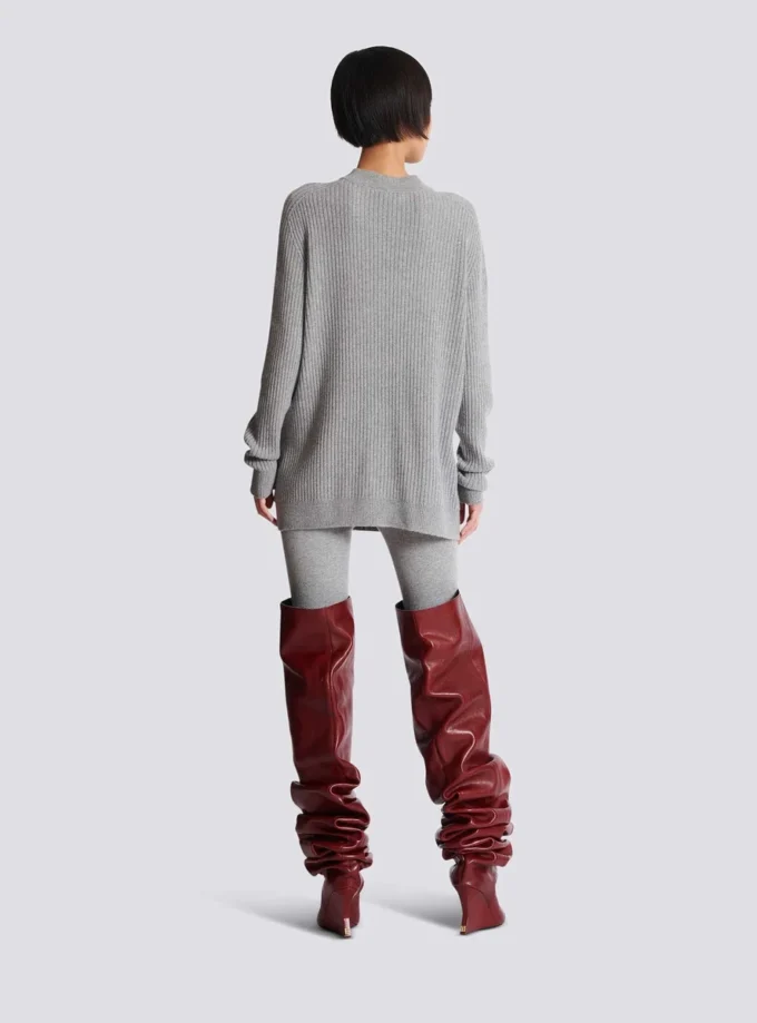 Knäppt kashmircardigan