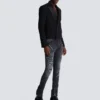 Kort dubbel crepe-jacka Kort dubbel crepe-jacka