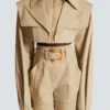 Kort gabardinejacka