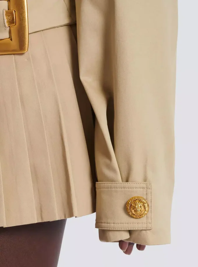 Kort gabardinejacka