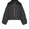 Kort, oversized, vadderad jacka
