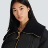 Kort, oversized, vadderad jacka