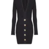 Kort ribbad bodycon-klänning