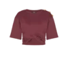 Kort T-shirt med knytband Kort T-shirt med knytband