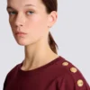 Kort T-shirt med knytband Kort T-shirt med knytband