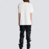 Kortärmad T-shirt med leopardmönster Kortärmad T-shirt med leopardmönster