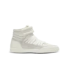 Läder Balmain Swan Mid-Top snörskor