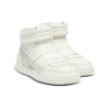 Läder Balmain Swan Mid-Top snörskor