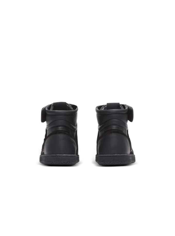 Läder Balmain Swan Mid-Top snörskor
