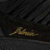 Läder Balmain Swan Mid-Top snörskor