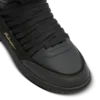 Läder Balmain Swan Mid-Top snörskor