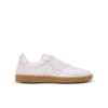 Läder- och canvas-träningsskor Balmain Swan Läder- och canvas-träningsskor Balmain Swan