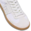 Läder- och canvas-träningsskor Balmain Swan Läder- och canvas-träningsskor Balmain Swan