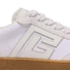 Läder- och canvas-träningsskor Balmain Swan Läder- och canvas-träningsskor Balmain Swan