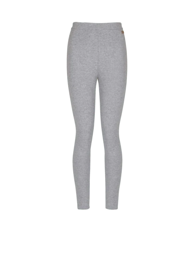 Leggings i bomullstrikå