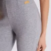Leggings i bomullstrikå
