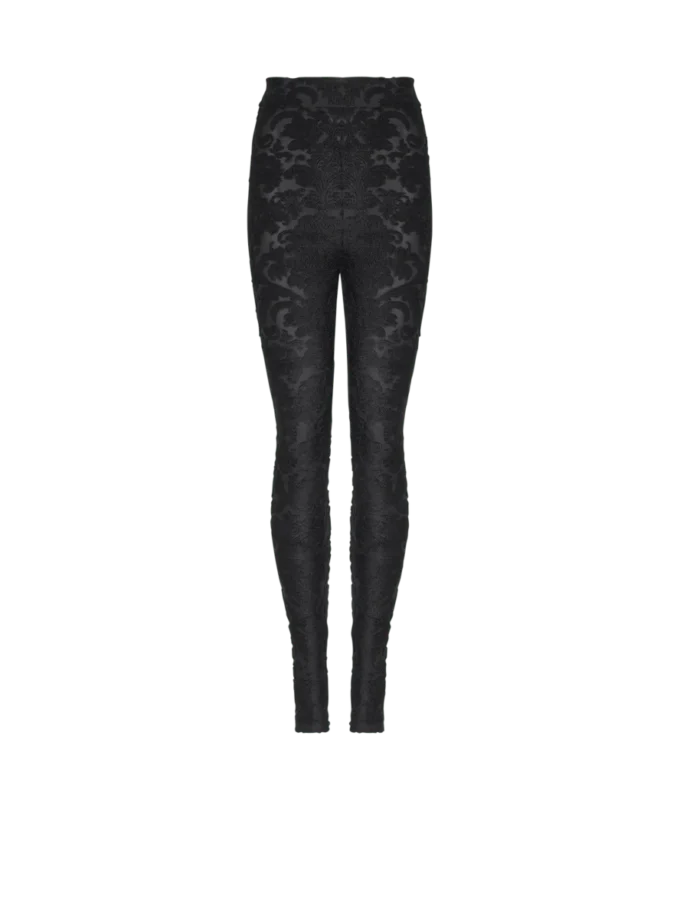 Leggings med barockmönster