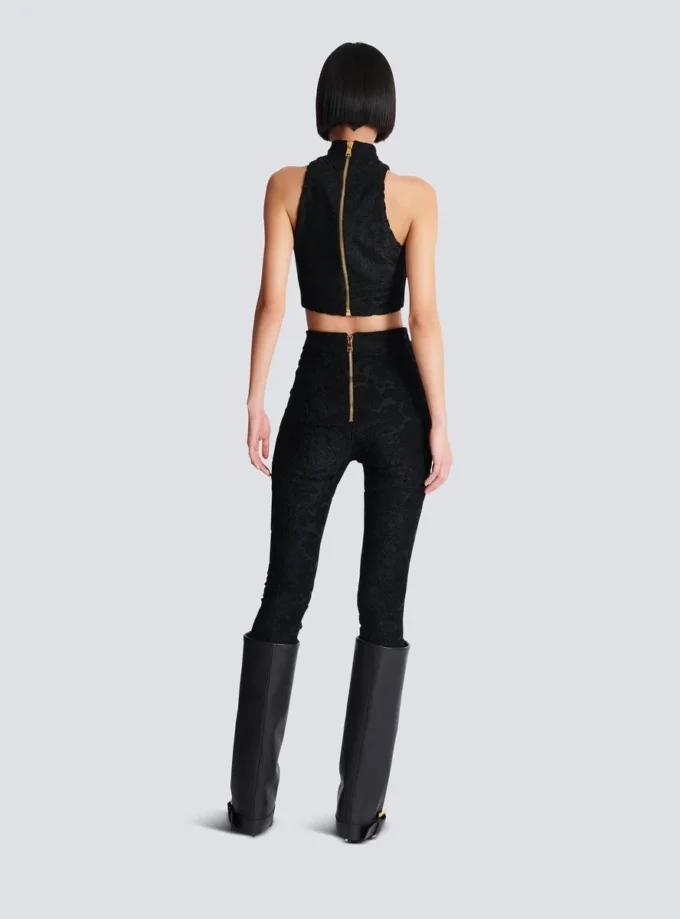 Leggings med barockmönster