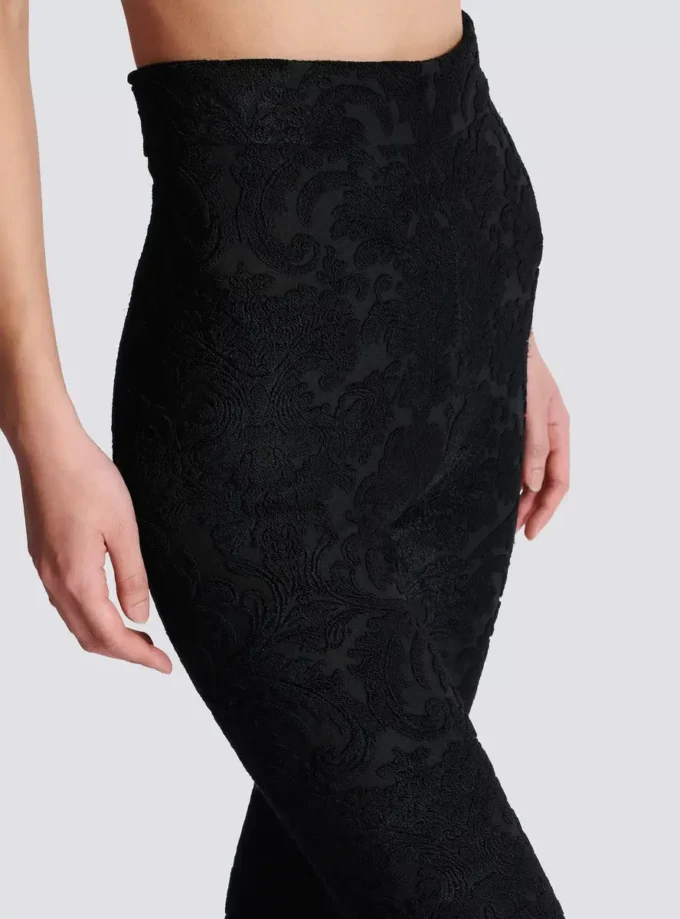 Leggings med barockmönster