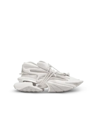 Låga sneakers i neopren och läder med enhörningsmotiv Låga sneakers i neopren och läder med enhörningsmotiv