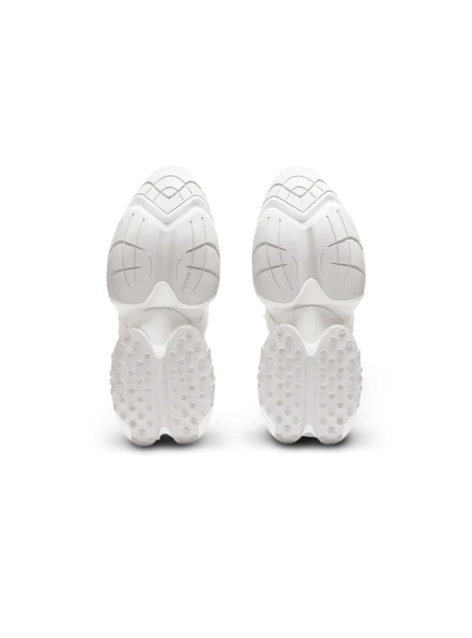 Låga sneakers i neopren och läder med enhörningsmotiv Låga sneakers i neopren och läder med enhörningsmotiv