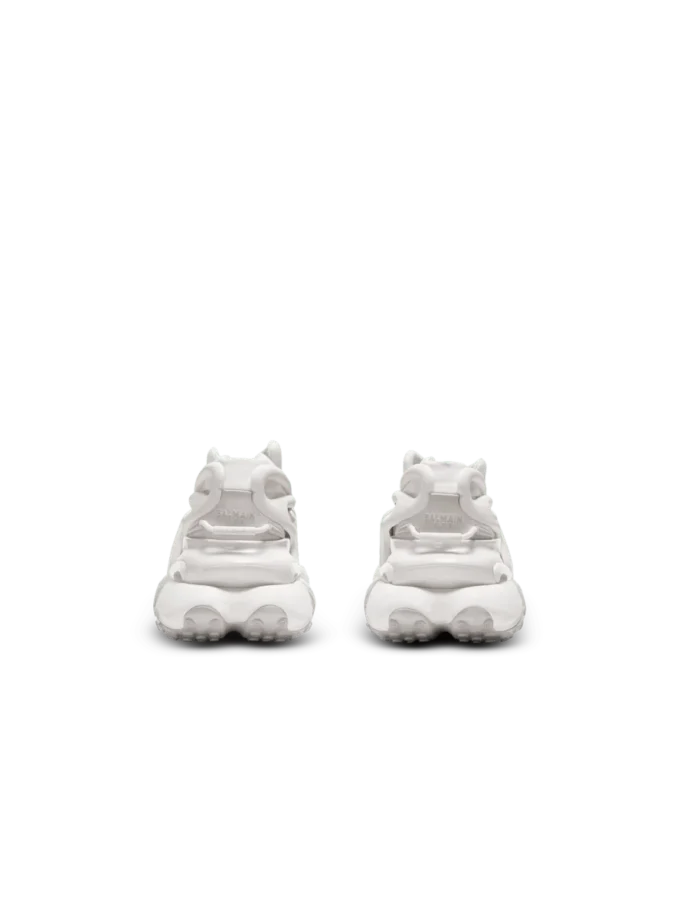 Låga sneakers i neopren och läder med enhörningsmotiv Låga sneakers i neopren och läder med enhörningsmotiv