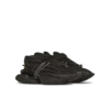 Lågskor i läder med enhörningsmotiv