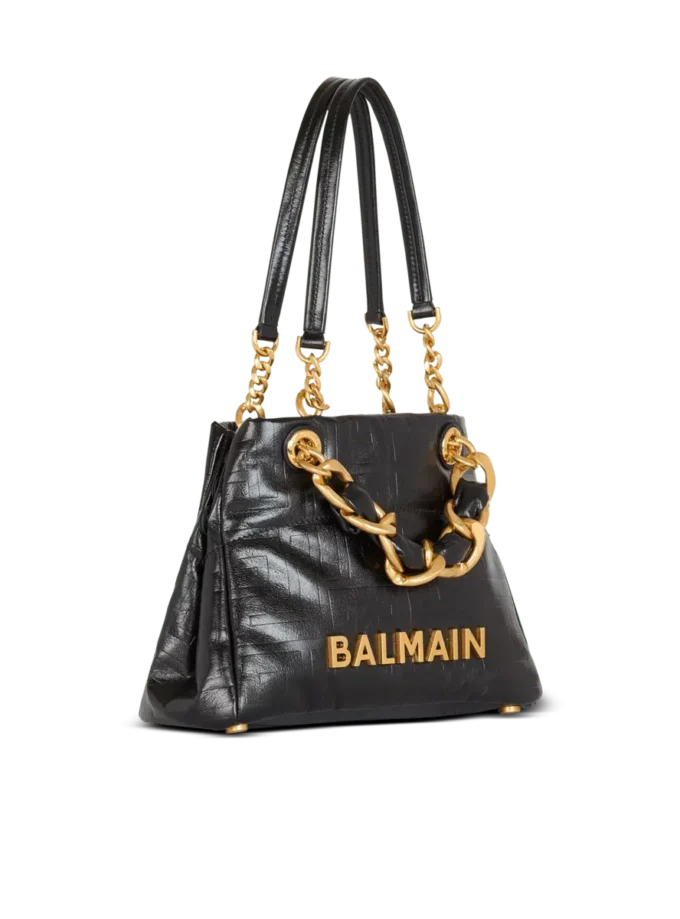 Liten 1945 Mjuk totebag i krackelerat kalvskinn Liten 1945 Mjuk totebag i krackelerat kalvskinn