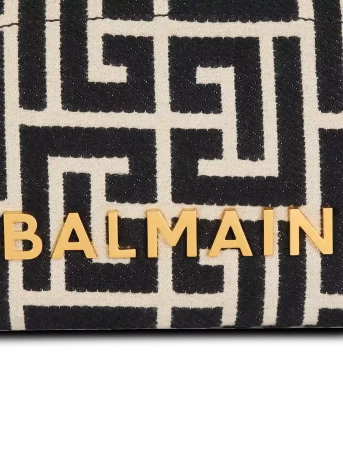 Liten 1945 Soft-toteväska i jacquard med monogram Liten 1945 Soft-toteväska i jacquard med monogram