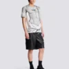 Logo-T-shirt med Statue-tryck Logo-T-shirt med Statue-tryck