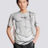Logo-T-shirt med Statue-tryck Logo-T-shirt med Statue-tryck