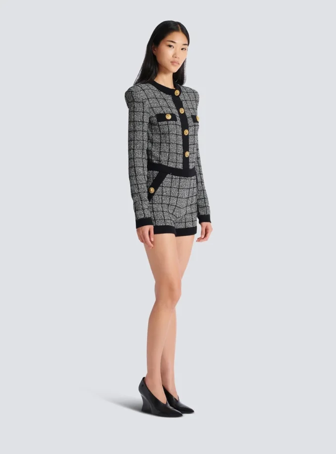 Lätta tweedshorts Lätta tweedshorts
