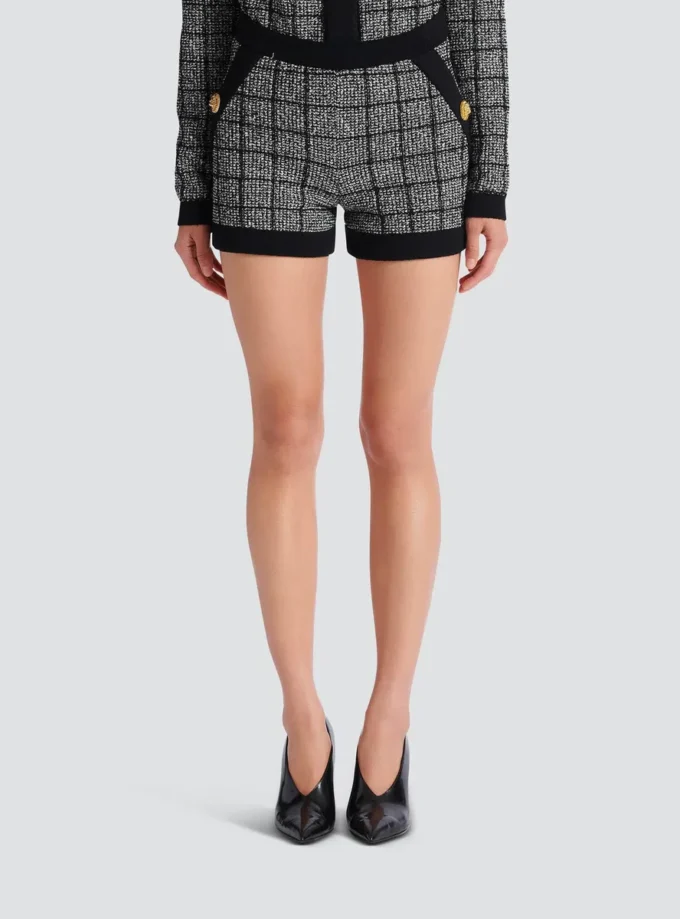 Lätta tweedshorts Lätta tweedshorts