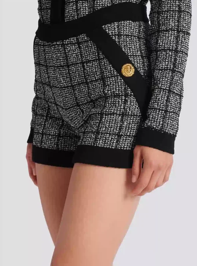 Lätta tweedshorts Lätta tweedshorts